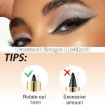 Long Lasting Waterproof Gel Eyeliner - Natural Black