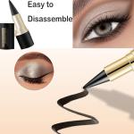 Long Lasting Waterproof Gel Eyeliner - Natural Black