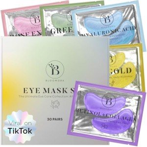 Bloomora Under Eye Patches for Dark Circles