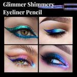 Purple Metallic Liquid Eyeliner - Waterproof & Long-Lasting