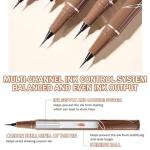 Brown Liquid Eyeliner Pen - Long Lasting & Waterproof