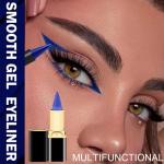 Waterproof Blue Eyeliner Pencil - Long-lasting & Easy to Use