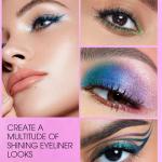 Purple Metallic Liquid Eyeliner - Waterproof & Long-Lasting