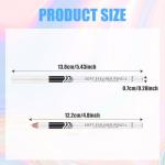 12 Pack Waterproof White Eyeliner Pencils