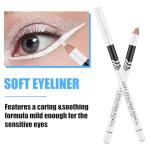 12 Pack Waterproof White Eyeliner Pencils