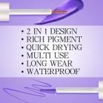 Apooliy Waterproof 2-in-1 Eyeliner Stick