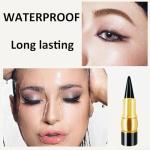 Long-Lasting Black Waterproof Eyeliner Cream Pen