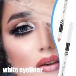 12 Pack Waterproof White Eyeliner Pencils