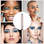 Blue Metallic Longwear Eyeshadow Pencil Eyeliner