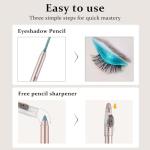 Blue Metallic Longwear Eyeshadow Pencil Eyeliner