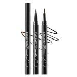 Long-Lasting Waterproof Black Liquid Eyeliner