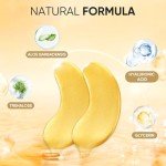 24K Gold Collagen Under Eye Masks - 20 Pcs