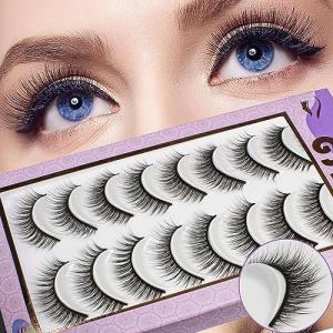 3D Wispy Mink Lashes - 10 Pairs for Gifting