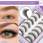 3D Wispy Mink Lashes - 10 Pairs for Gifting