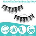 20 Pairs Fluffy Mink Lashes for Natural Glam