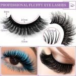 5D Faux Mink Fluffy Lashes - 5 Pairs