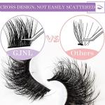 5D Faux Mink Fluffy Lashes - 5 Pairs