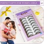 3D Wispy Mink Lashes - 10 Pairs for Gifting