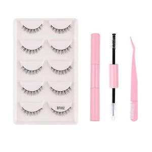 Fairygate Fluffy Cat Eye Faux Mink Lashes Set