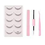 Fairygate Fluffy Cat Eye Faux Mink Lashes Set
