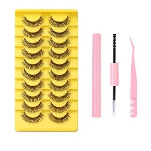 FAIRYGATE Fluffy D Curl Cat Eye False Lashes