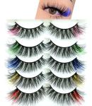 5 Pairs Natural Faux Mink Fluffy Lashes