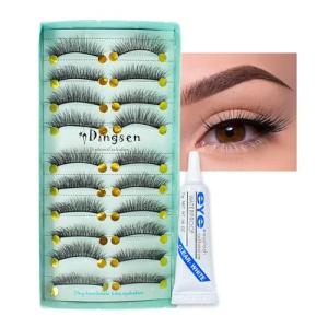 Fluffy Russian False Lashes Set - 10 Pairs