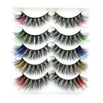 5 Pairs Natural Faux Mink Fluffy Lashes