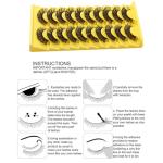 FAIRYGATE Fluffy D Curl Cat Eye False Lashes