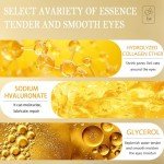 24K Gold Under Eye Gel Masks for Puffiness