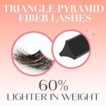 CATTITUDE 5D False Eyelashes - Flare Volume Style