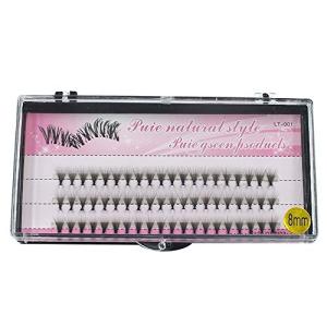 60 Individual Cluster Lashes - Natural Black 8mm
