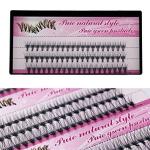 60 Individual Cluster Lashes - Natural Black 8mm