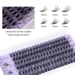 120 Pcs DIY Cluster Lashes for Natural Looks