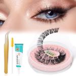 D Curl DIY False Eyelash Clusters - 26 Pack