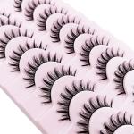 Natural Faux Mink Wispy Cat Eye False Lashes