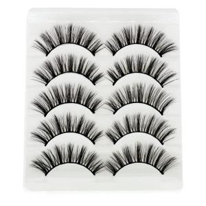 Vivis 3D Mink Lashes - 5 Pairs Fluffy Volume