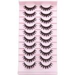 Natural Faux Mink Wispy Cat Eye False Lashes