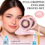 D Curl DIY False Eyelash Clusters - 26 Pack