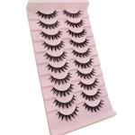 Natural Faux Mink Wispy Cat Eye False Lashes