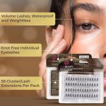 Fabz Beauty Knot-Free Individual False Lashes