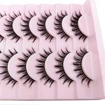 Natural Faux Mink Wispy Cat Eye False Lashes