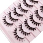 Natural Faux Mink Wispy Cat Eye False Lashes
