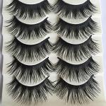 5 Pairs Natural Long Thick Fake Eyelashes