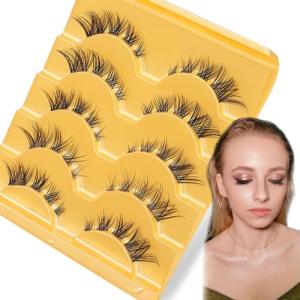 Self-Adhesive Anime Doll Eye Lashes - 5 Pairs
