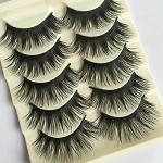 5 Pairs Natural Long Thick Fake Eyelashes