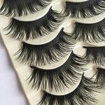 5 Pairs Natural Long Thick Fake Eyelashes