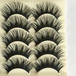 5 Pairs Natural Long Thick Fake Eyelashes