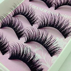 5 Pairs Natural Long Thick False Eyelashes