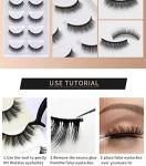 3D Faux Mink False Eyelashes - 5 Pairs